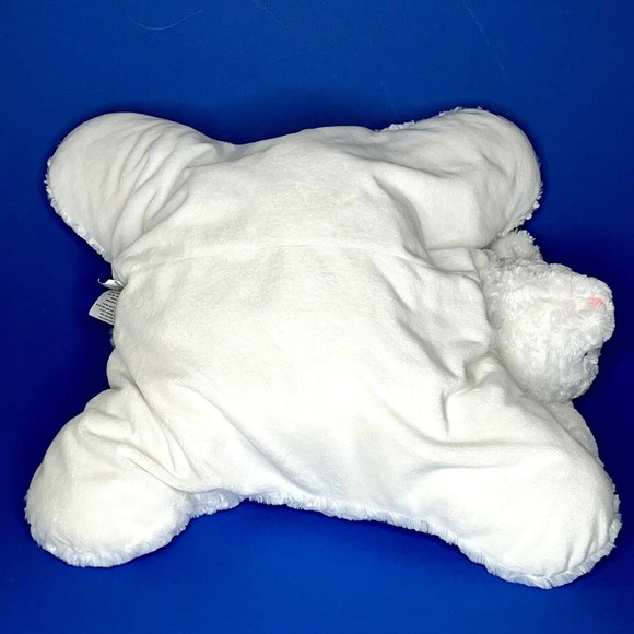 Restoration Hardware Baby Child Large Textured Plush Lamb Floor Pillow EUC RARE! - Picture 5 of 6